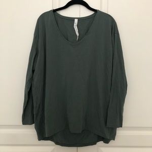 Lululemon long sleeve top, size 10